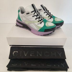 GIVENCHY Men's Giv 1 TR Sneakers - Grey/Green (EU42/US9 and EU45/US12)